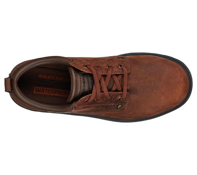 Zapatos Sin Cordones Skechers Hombre - Segment Marrones SZOEA4608